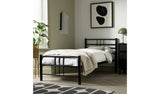 Argos Home Atlas Single Metal Bed Frame in black - British product