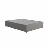 Sealy Superking Divan Bed Grey with Mattress (British brand)