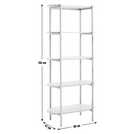 Habitat Edin 5 Tier Shelving Unit in Natural 182x80x41cm, UK version