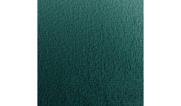 Habitat teal velvet cushion cover 2 pack 43x43cm, UK version