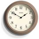 Jones wall clock Mole Grey 30.5cm, UK version