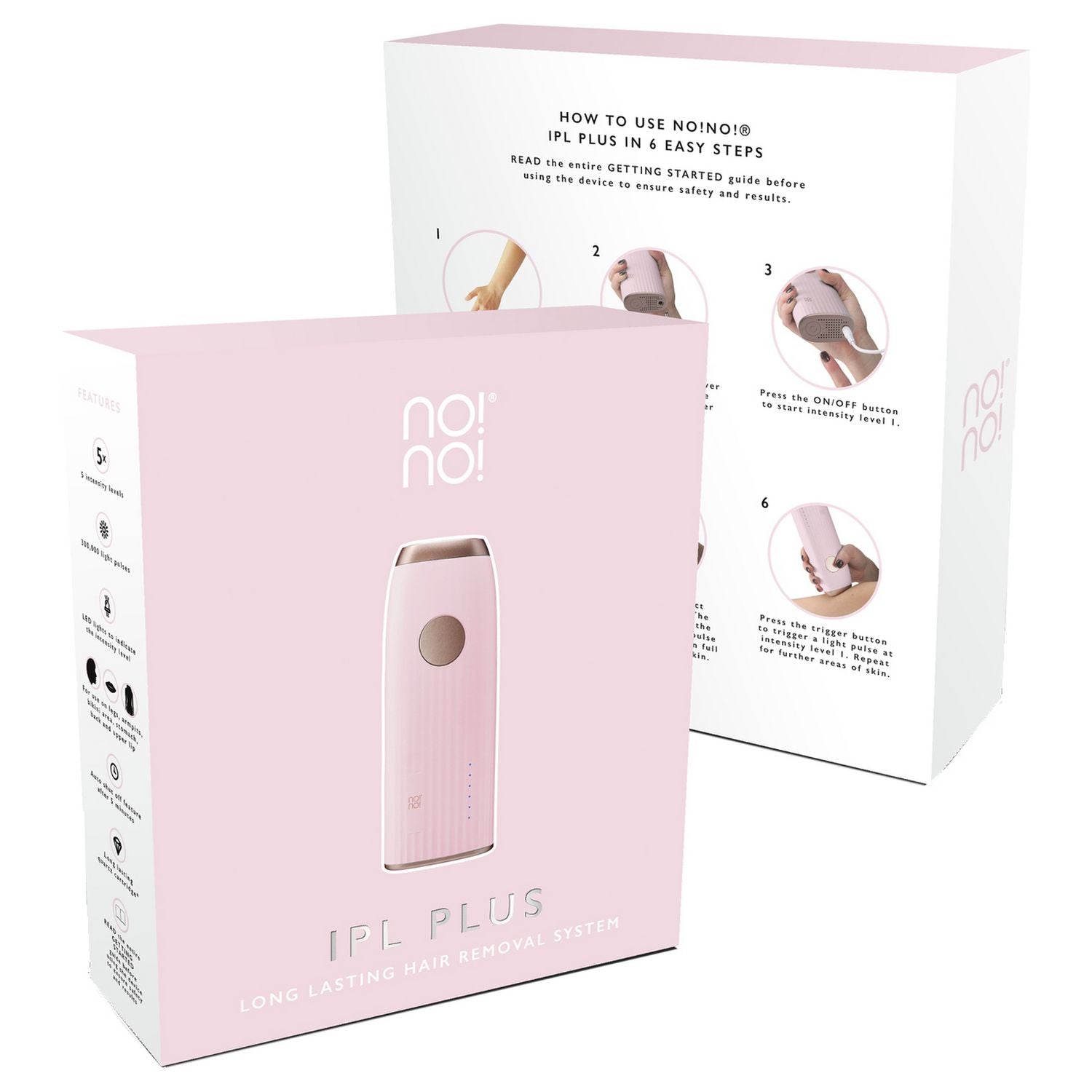 no!no! NONO055 Plus IPL hair removal device, UK version