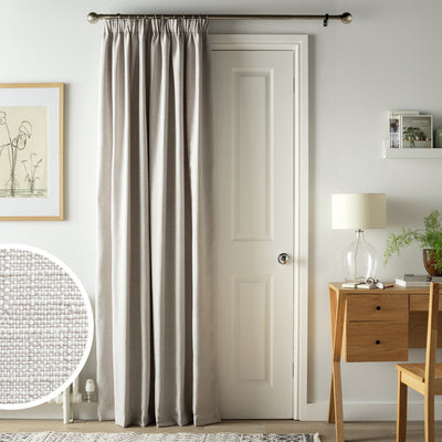 Rideau thermique de porte Argos Home - Gris - 117x213cm