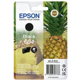 Epson 604 Pineapple black ink cartridge (British brand)