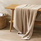 Argos Home Super Soft Fleece Throw - 125x150cm - Taupe