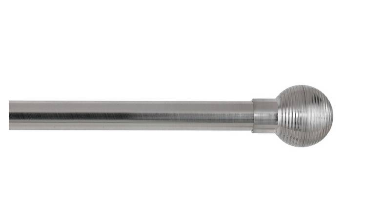 Argos Home steel extendable curtain pole 110cm-300cm - British product