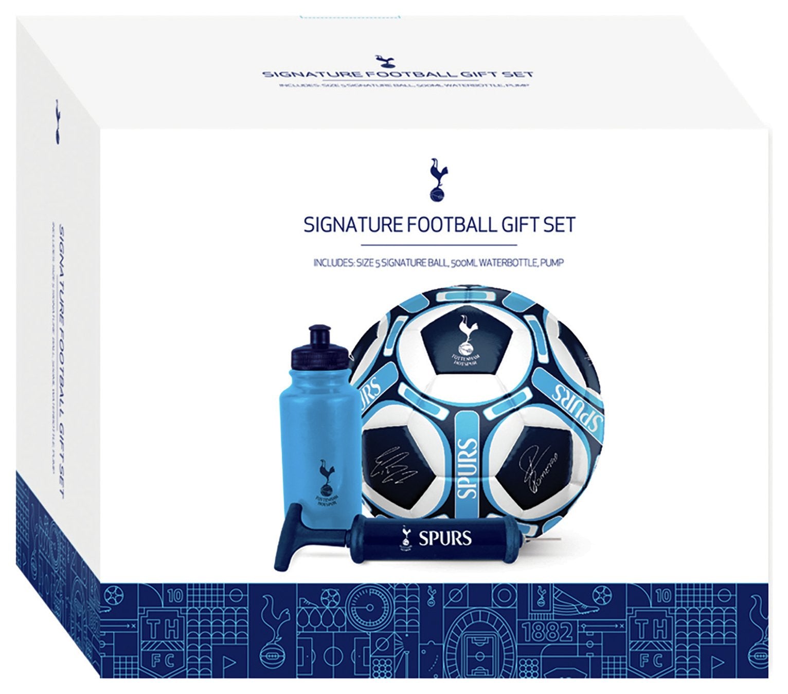 Tottenham Hotspur FC Signature Football Gift Set Size 5 (British brand)