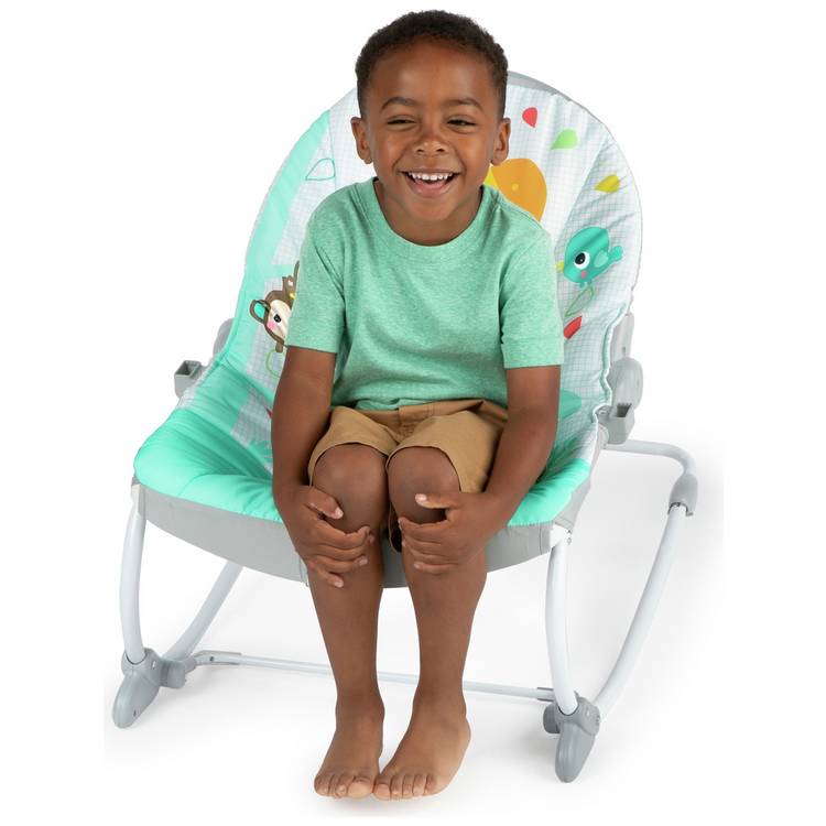Bright Starts Safari Blast Rocker baby rocker - British product
