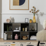 Argos Home Squares 8 Cube Storage Unit Dark Grey - British product