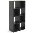 Argos Home Squares 8 Cube Storage Unit Dark Grey - British product