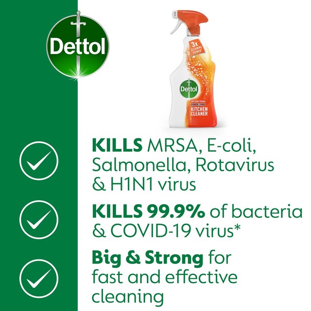 Dettol Antibacterial Hob Kitchen Cleaner Spray   750ml