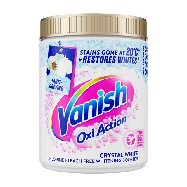 Vanish Oxi Action Fabric Stain Remover Powder Whites   850g GOODS M&S   