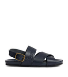 Bonpoint leather sandals with buckle fastening for children - British product