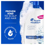 Head & Shoulders Classic Clean Shampoo   1000ml GOODS M&S   