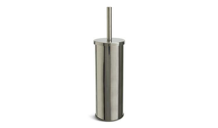 Argos Home toilet brush silver 38cm, imported from the UK