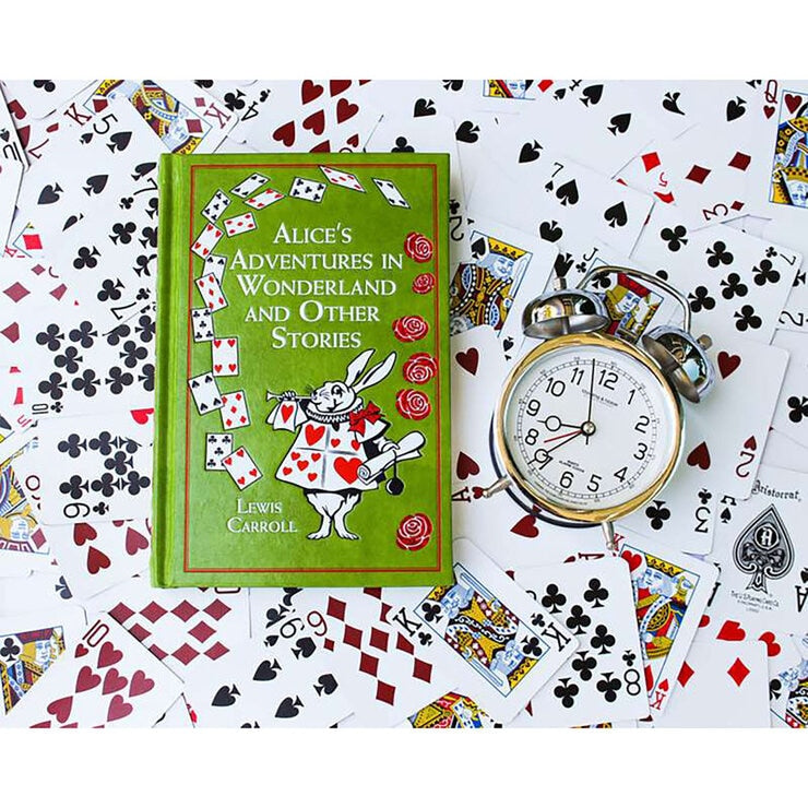 Alice's Adventures in Wonderland leather-bound hardback by Lewis Carroll, UK version
