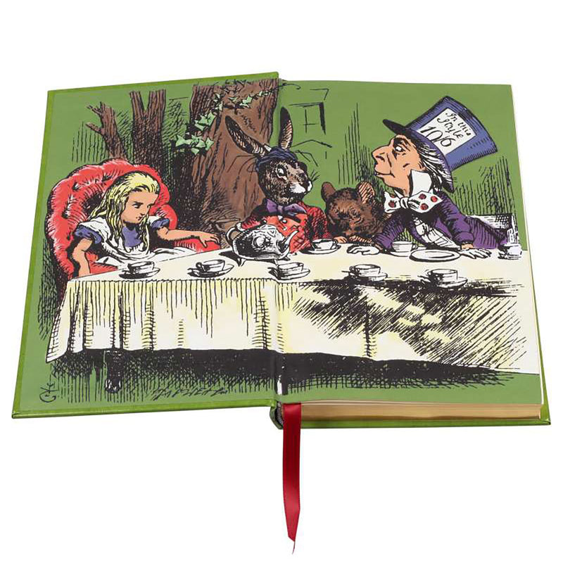 Alice's Adventures in Wonderland leather-bound hardback by Lewis Carroll, UK version