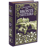 Collection de romans classiques des sœurs Brontë reliée en cuir (marque britannique)
