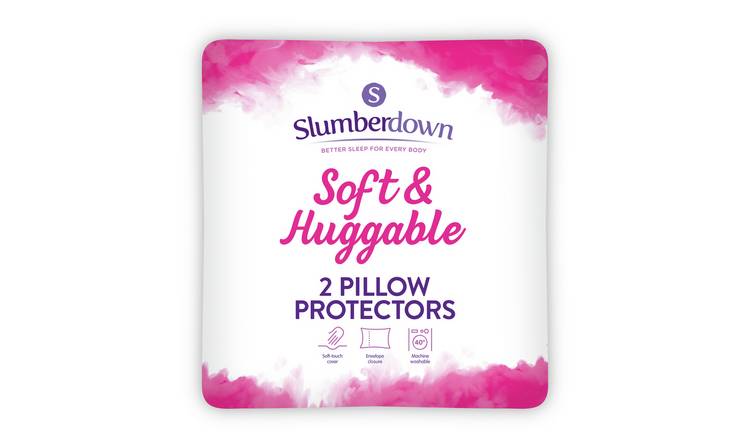 Slumberdown pillow protector pair 65x50cm, UK version