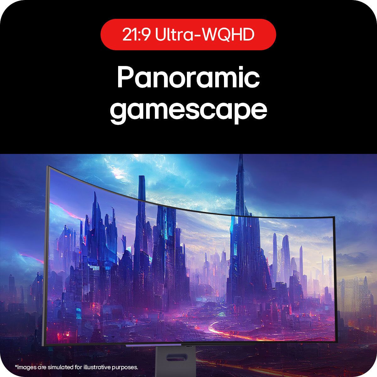 LG UltraGear 45 Inch WQHD 240Hz OLED Gaming Monitor, 45GS95QE-B GOODS Costco UK