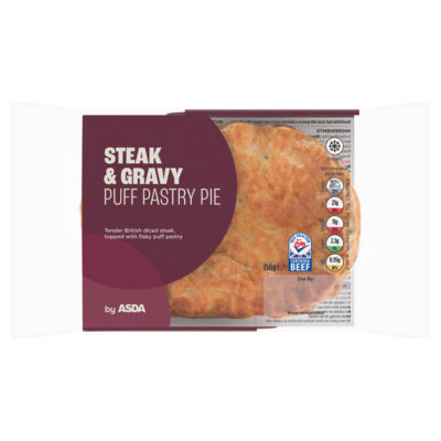 ASDA steak and gravy pie 150g - British product