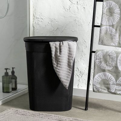 Argos Hjem Tørkestativ Svart Tørkestativ Oppbevaringskurv 50 Liter