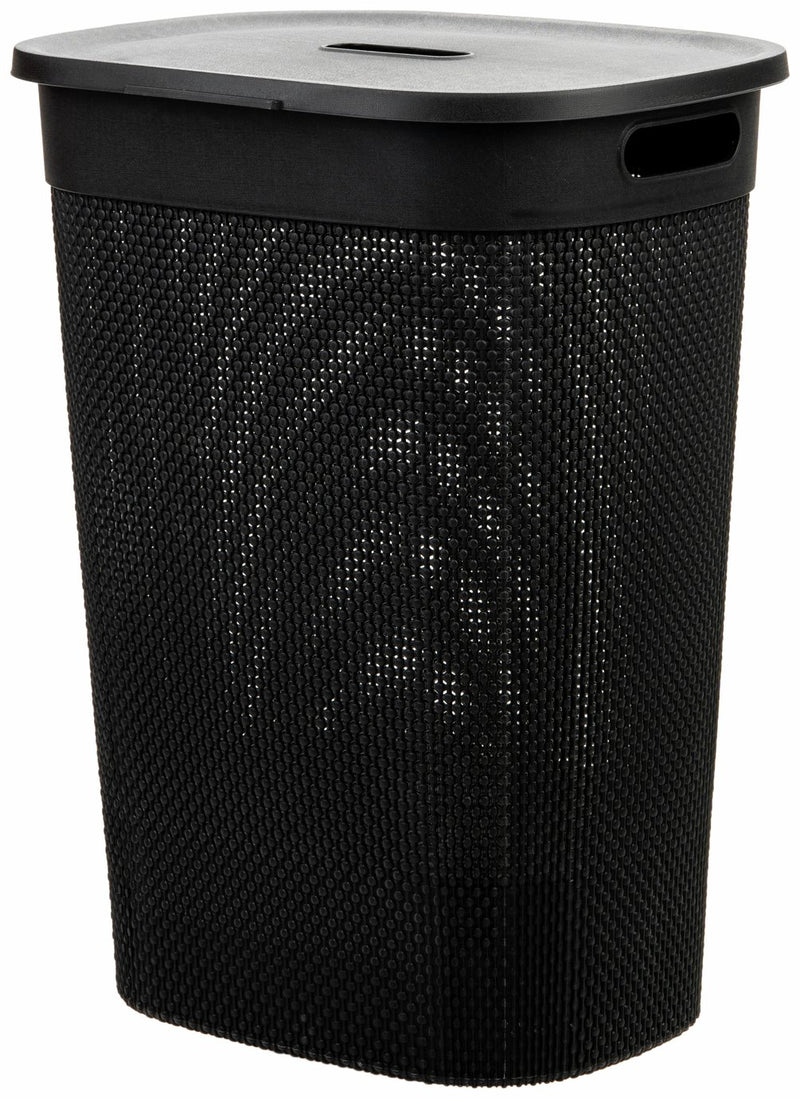 Argos Home black laundry hamper 50 litre - British product