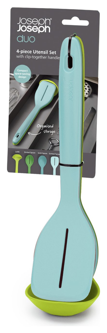 Joseph Joseph 4 piece multicoloured cooking utensil set, UK version