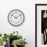 Acctim Elstow Analogue Wall Clock Green - British product