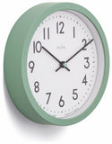 Acctim Elstow Analogue Wall Clock Green - British product