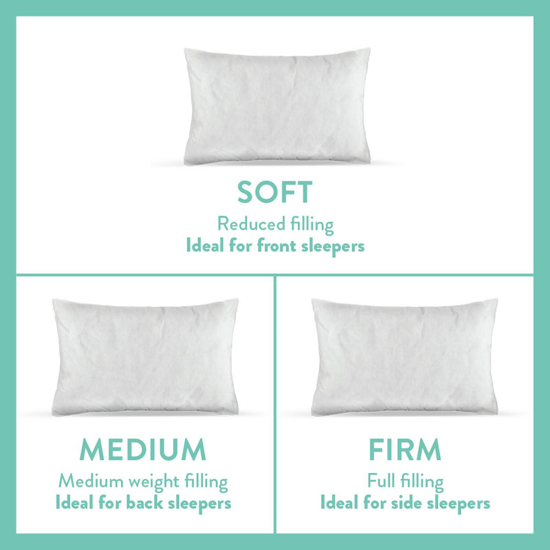Dreamwell Soft Support Front Pillow 2 pack - British product
