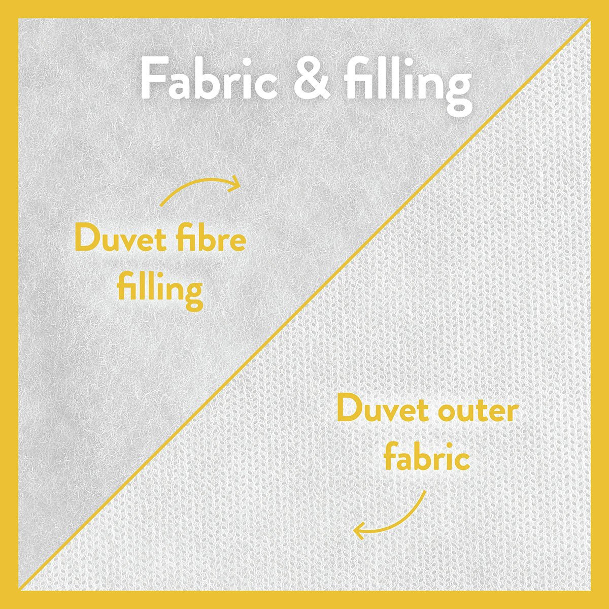 Dreamwell lightweight 4.5 Tog double duvet - British product