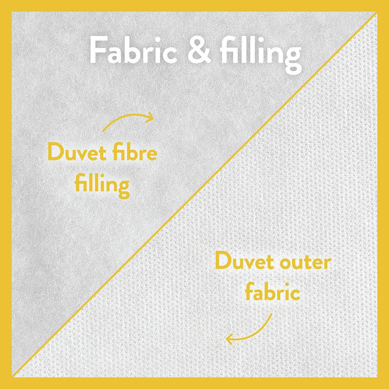 Dreamwell lightweight 4.5 Tog double duvet - British product
