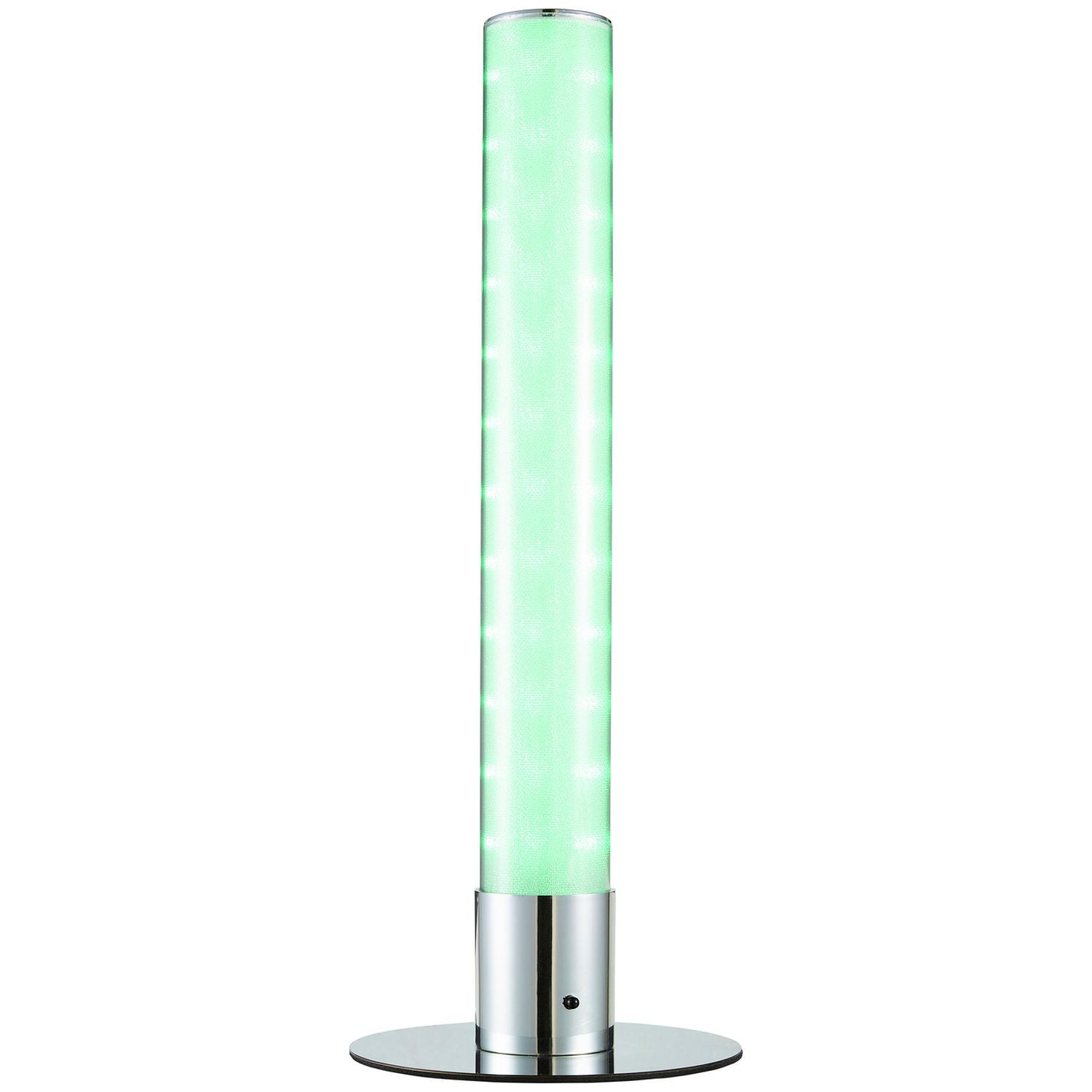 Glow Kids Shimmer LED cylinder table lamp multicoloured H40cm, UK version