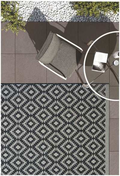 Argos Genesis Grey Indoor Outdoor Rug 200 x 67cm- Buy online at McGrocer