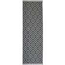 Genesis grey indoor outdoor rug 200 x 67cm, UK version