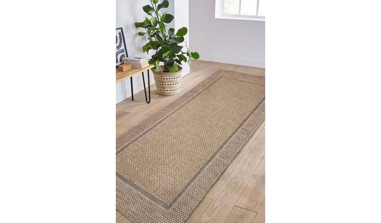 Solstice Latte indoor outdoor rug 80x200, imported from the UK
