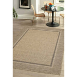 Solstice Latte indoor outdoor rug 120x170 (British brand)