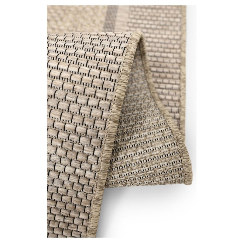 Solstice Latte indoor outdoor rug 120x170 (British brand)