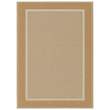 Solstice Latte indoor outdoor rug 120x170 (British brand)