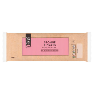 ASDA Biskuitfinger für Desserts, 200g