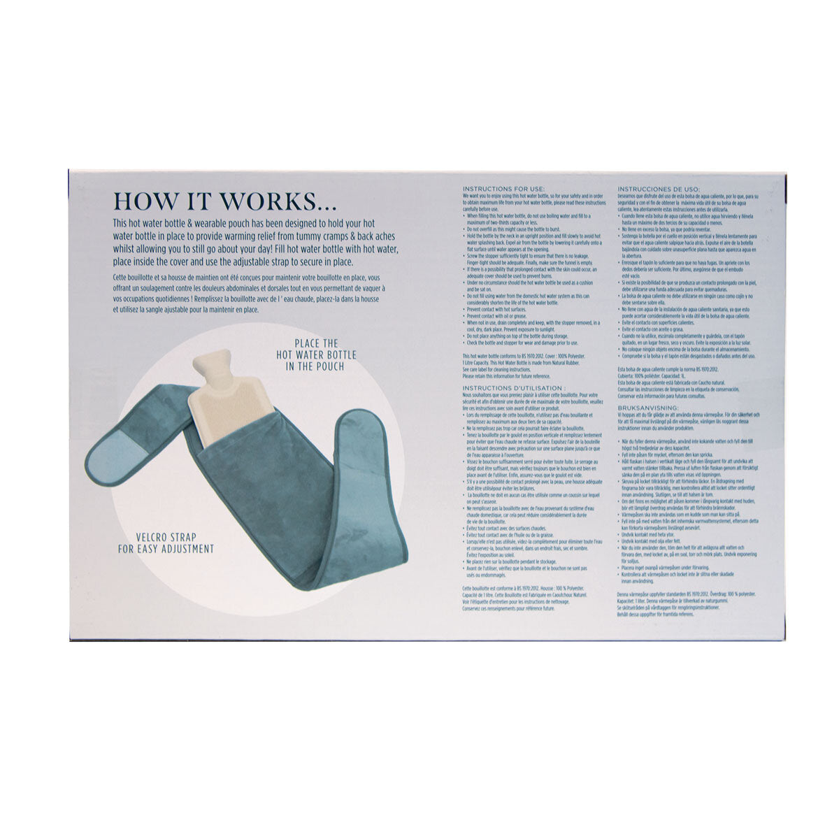 Aroma heat wrap 3-in-1 - British product