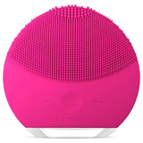 Foreo Luna Mini 2 facial cleanser in Fuchsia, imported from the UK