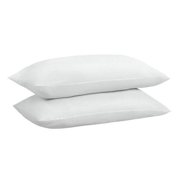 Habitat firm support pillow 2 pack L74 x W48cm, UK version