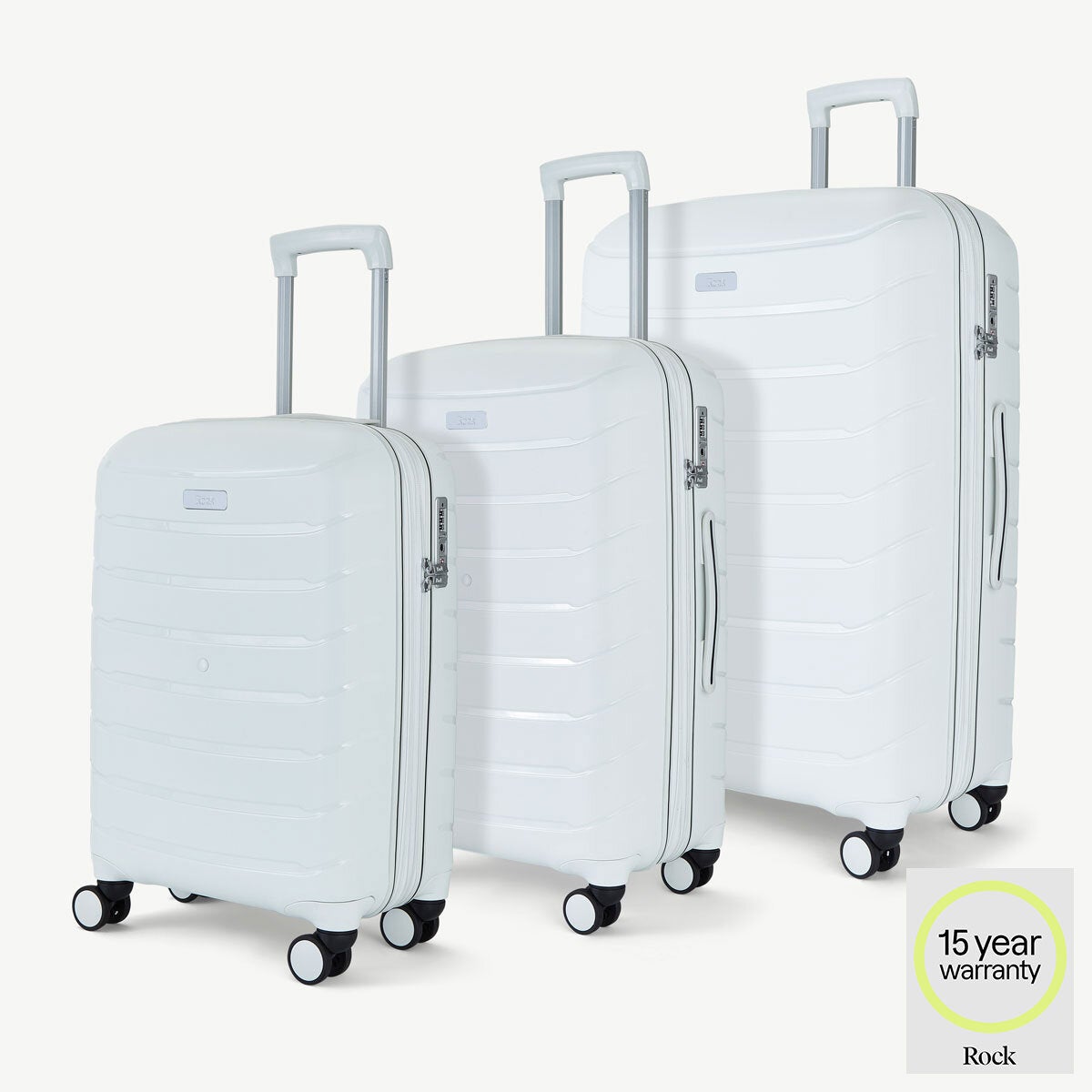 Rock Prime 3 Piece Hardside Luggage Set