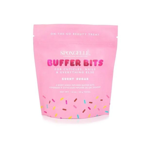 Spongelle Confection Collection mini buffer bits Burnt Sugar (British brand)