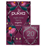 Pukka Organic Night Time Berry 20 Herbal Tea Sachets GOODS ASDA   