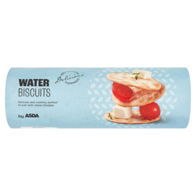 ASDA ASDA Water Biscuits Savoury Crackers 200g- Buy online at McGrocer