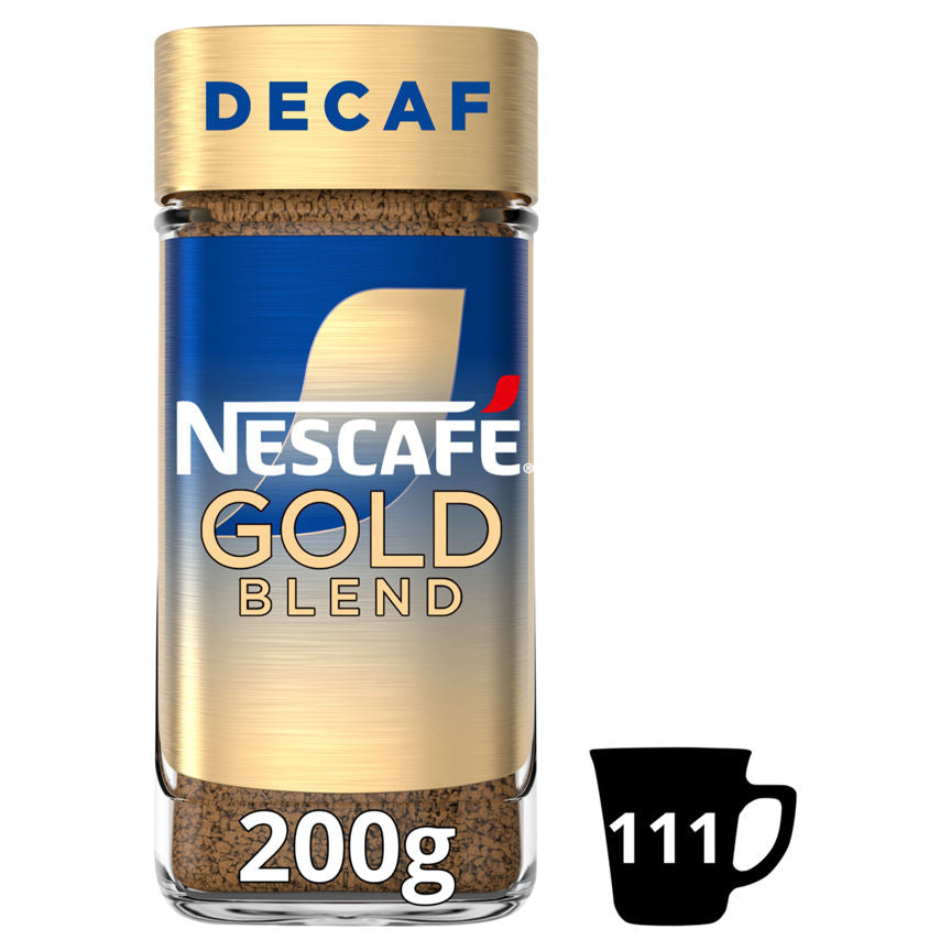 Nescafe Gold Blend Decaff Instant Coffee GOODS ASDA   