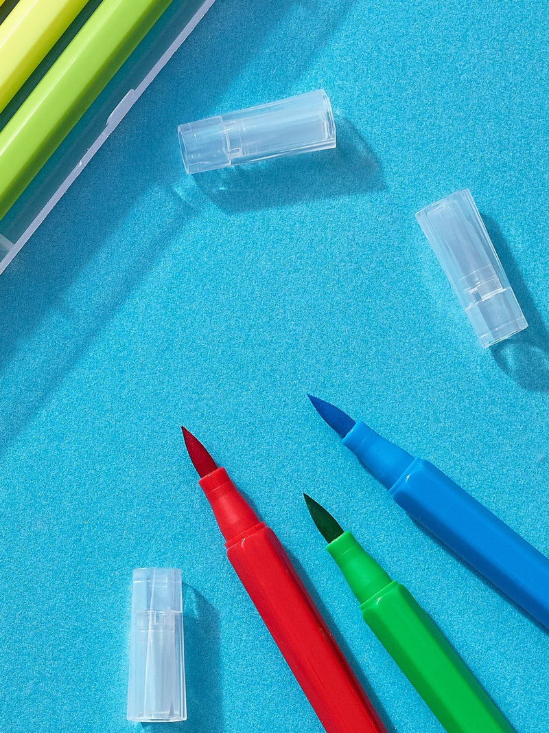 Rainbow felt tip pens 36 pack (British brand)
